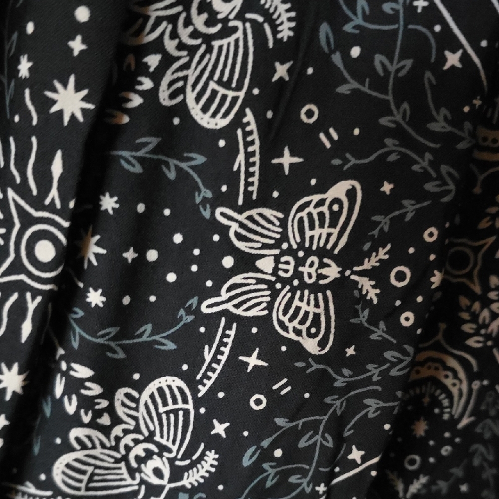 Disturbia Moth Pattern Maxi Dress NWT - Picture 10 of 13